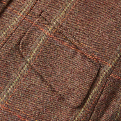 Brown Tweed Show Jacket with Fox Head Buttons - Equestrian Riding Coat - Equiflair C486