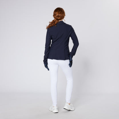 Cameo Aspire Navy Show Jacket: Equestrian Competition Apparel for Women - Show Ready Style