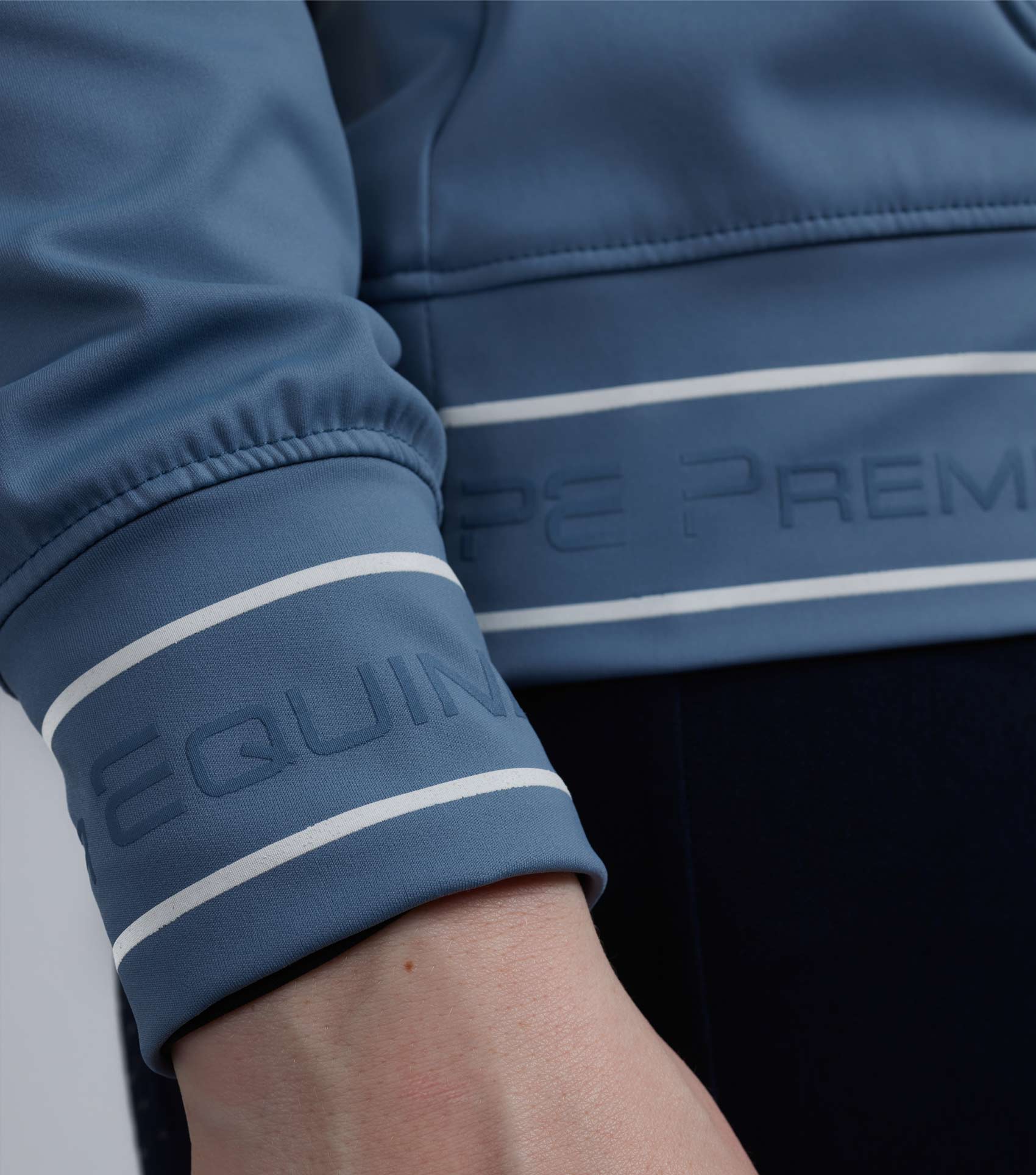 PREMIER EQUINE Cadenza Technical Riding Hoodie San Marino Blue - Equestrian Apparel