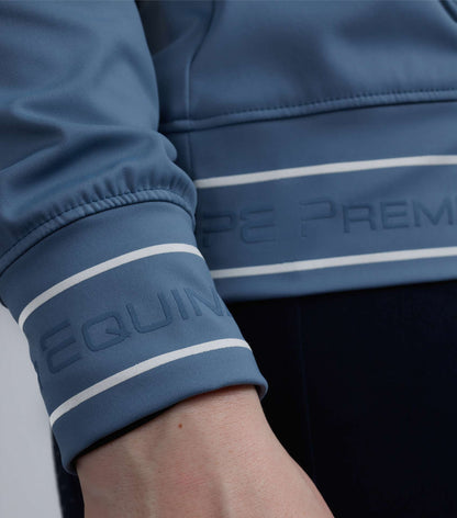 PREMIER EQUINE Cadenza Technical Riding Hoodie San Marino Blue - Equestrian Apparel