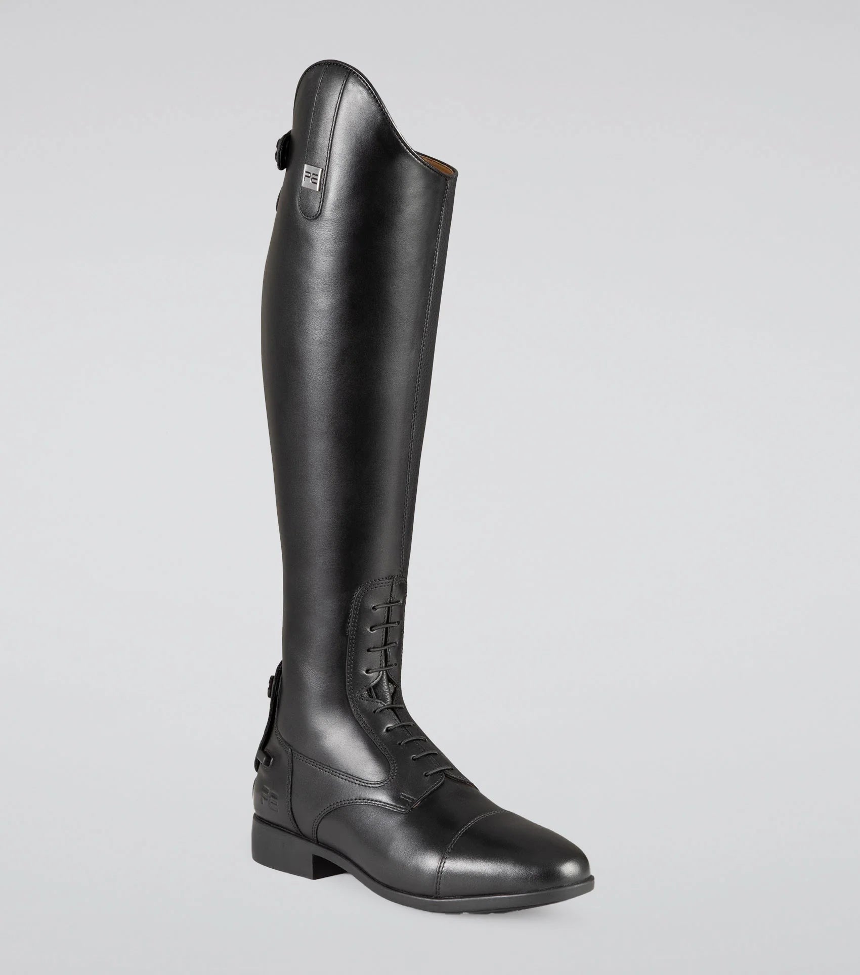 PREMIER EQUINE Calanthe Ladies Leather Tall Field Riding Boot Black - Equestrian Performance & Style