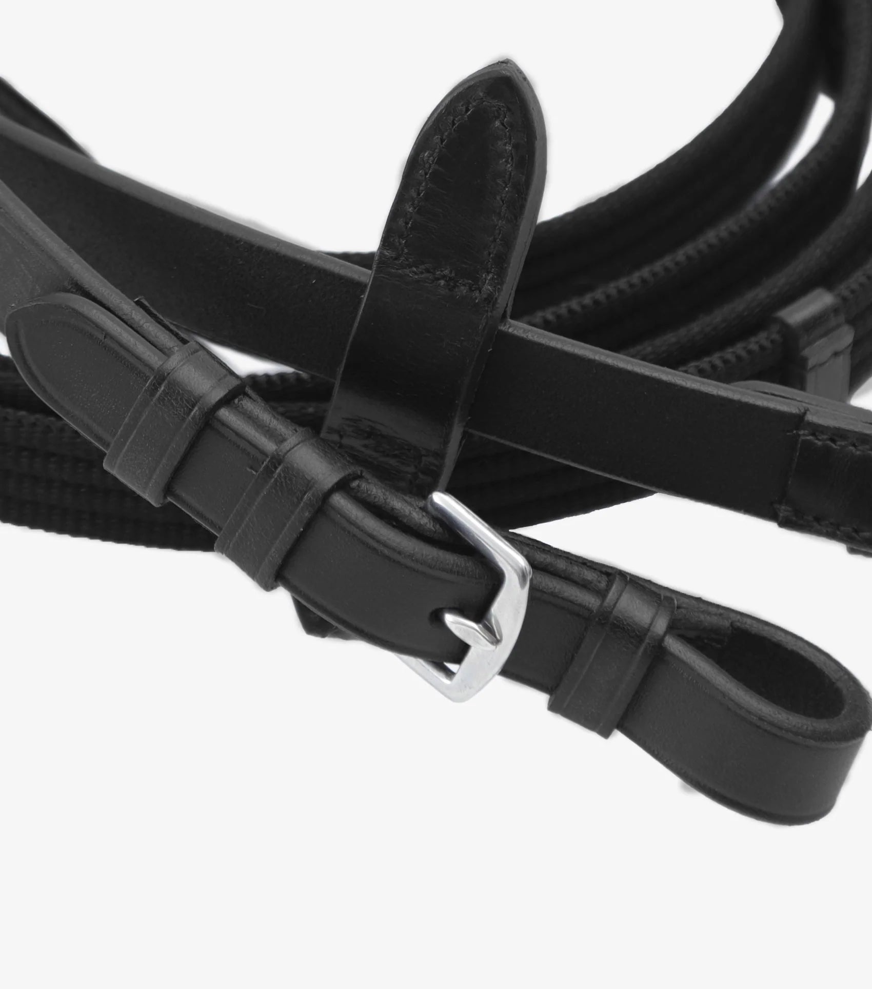 Premier Equine Caloveto Web Reins Black