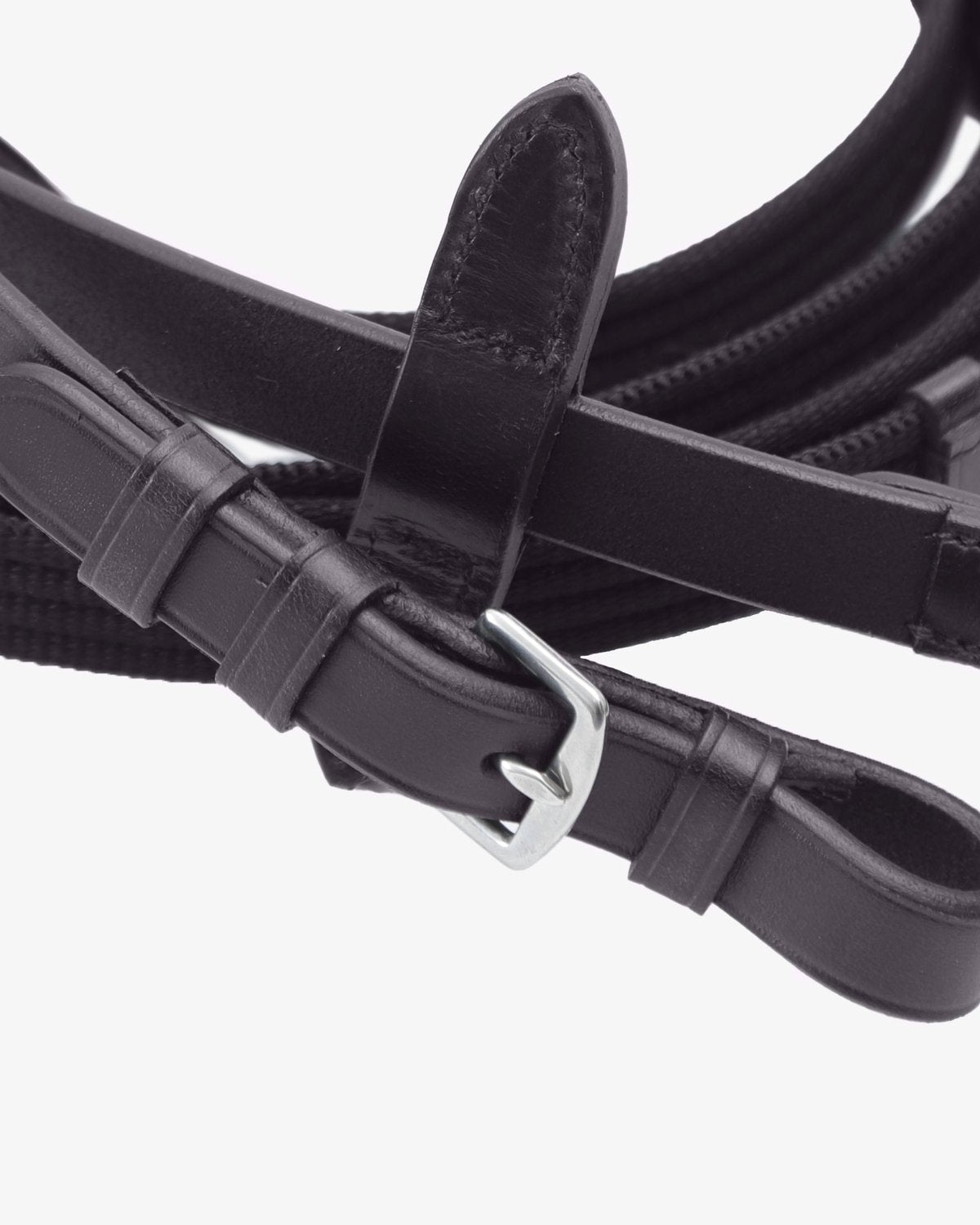 Premier Equine Caloveto Web Reins Brown