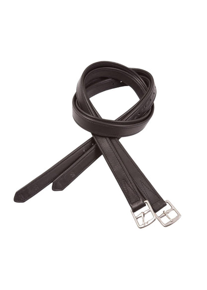 CAMEO Reinforced Soft Stirrup Leathers - Equestrian Horse Riding Gear - Equiflair Stainless Steel Buckles - Stirrup Irons…