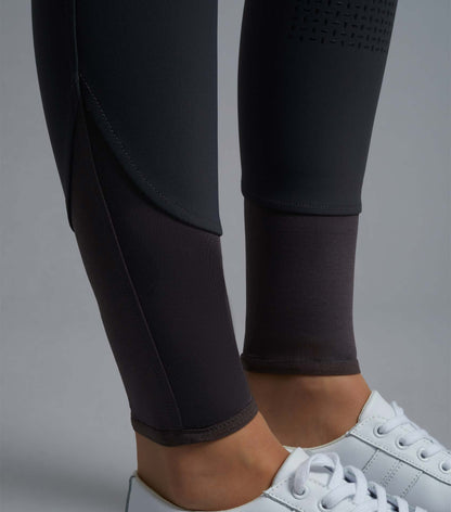 Anthracite Riding Breeches with Full Seat Gel - Equestrian Apparel for Women