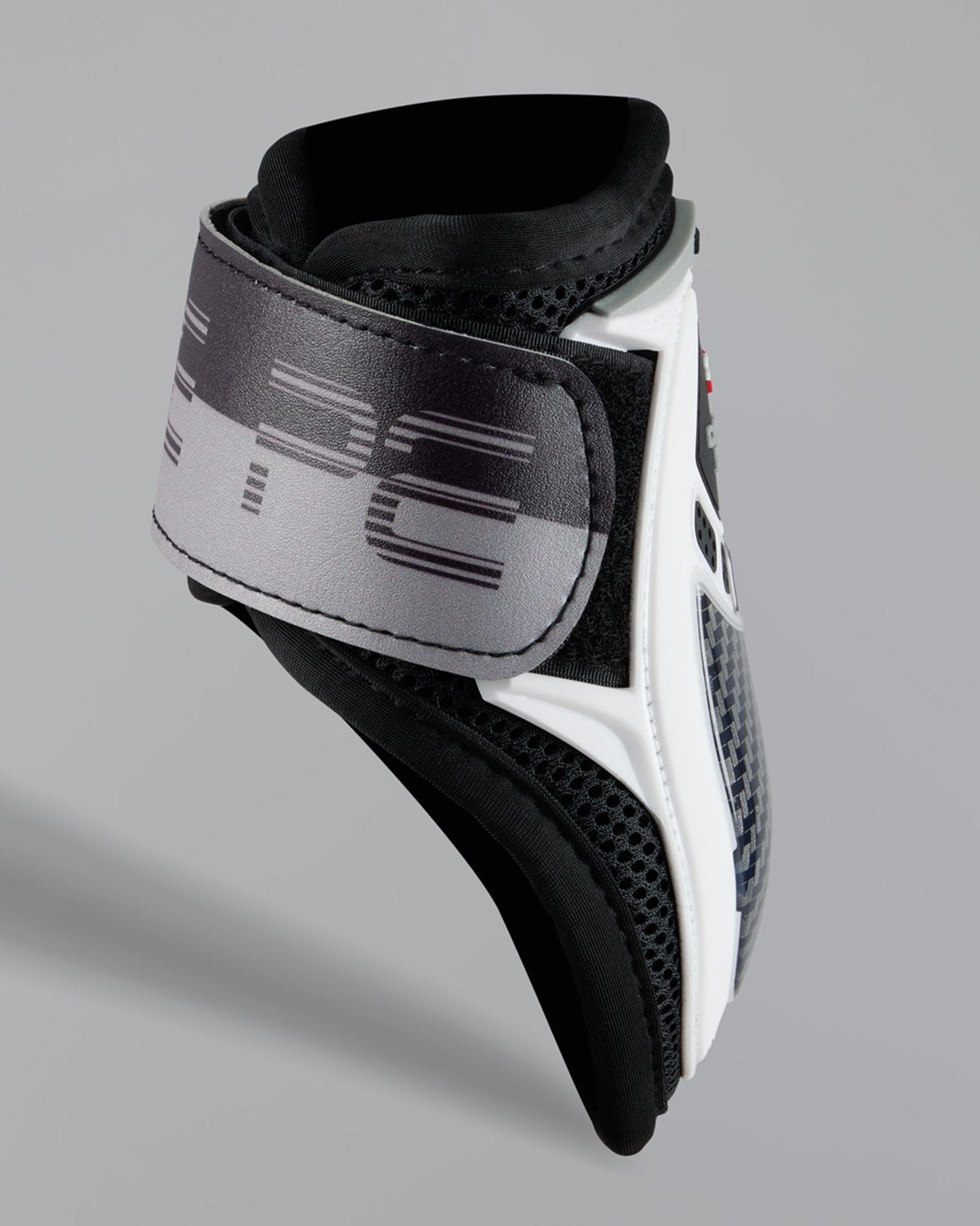 Premier Equine Carbon Pro Fetlock LITE Boots White: Horse Leg Protection, Carbon Fiber, ACF Shock Absorption