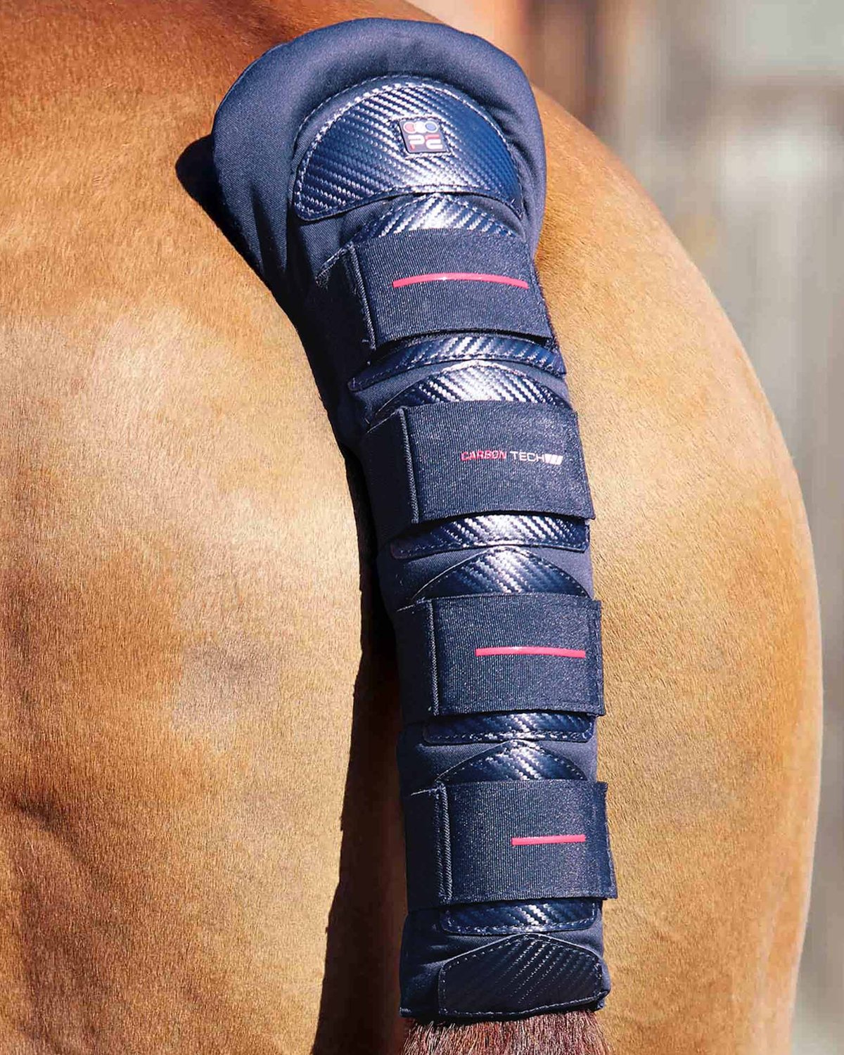 PREMIER EQUINE Carbon Tech Anti-Slip Tail Guard Navy - Horse Tail Protection, Equiflair - location-109746323830-instock One