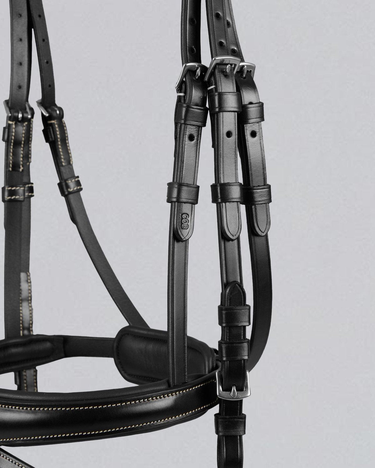Premier Equine Cassano Snaffle Bridle Black Leather | Horse Bridle | Equiflair