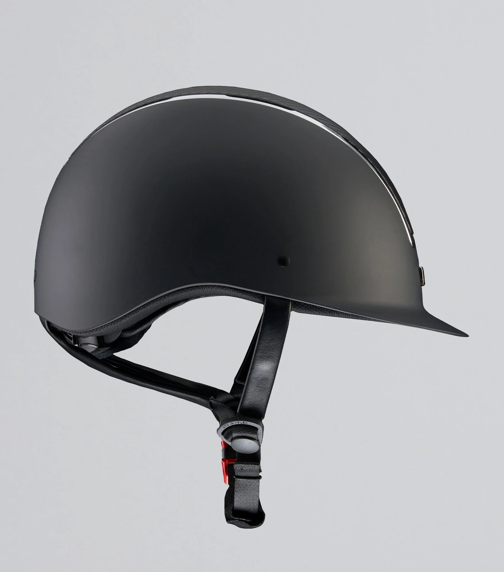 PREMIER EQUINE Centauri Riding Helmet - Space Black: Equestrian safety gear, comfortable, lightweight, certified helmet