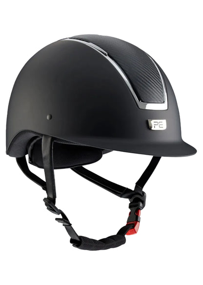 Premier Equine Centauri Black Riding Helmet: Certified Equestrian Safety, Ventilation, & Comfort -…