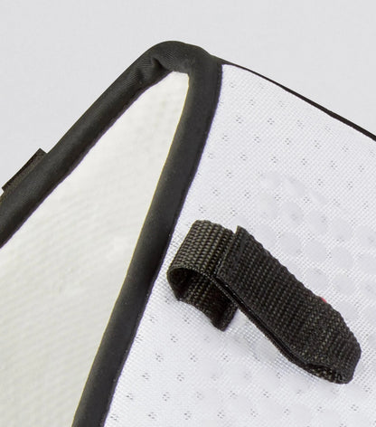 Premier Equine Close Contact Airtechnology Anti-Slip GP/Jump Square (White) - Close-up of anti-slip gel area.