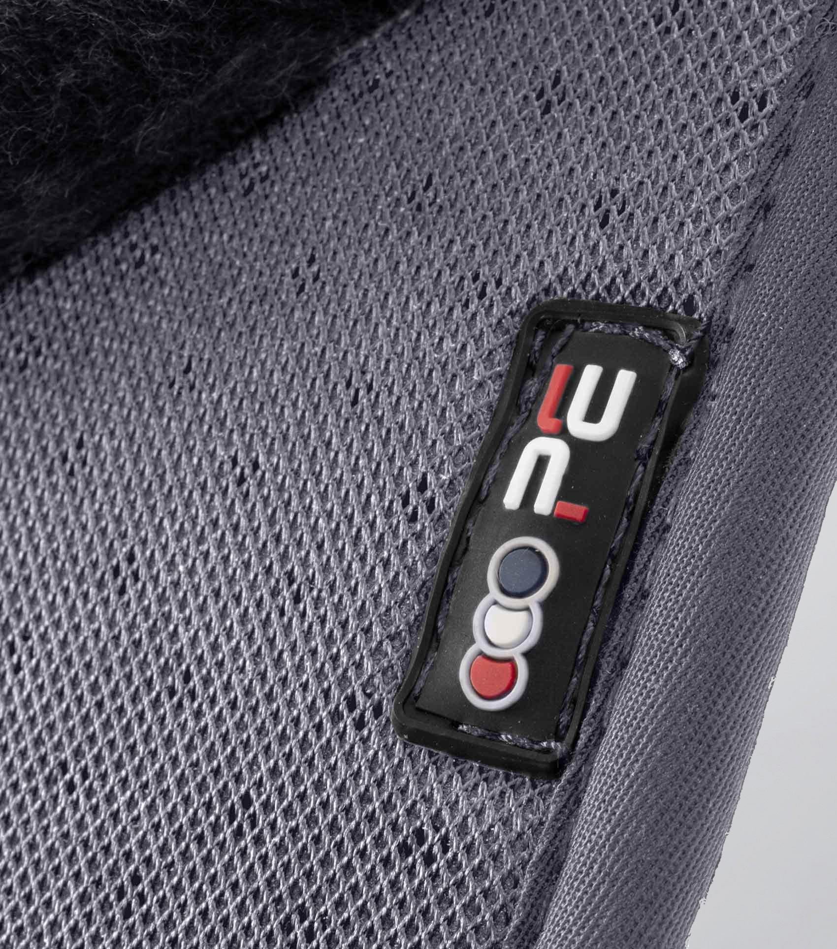 Premier Equine Close Contact Airtechnology Saddle Pad Grey/Black Wool GP/Jump - Shockproof, Breathable, Merino Wool