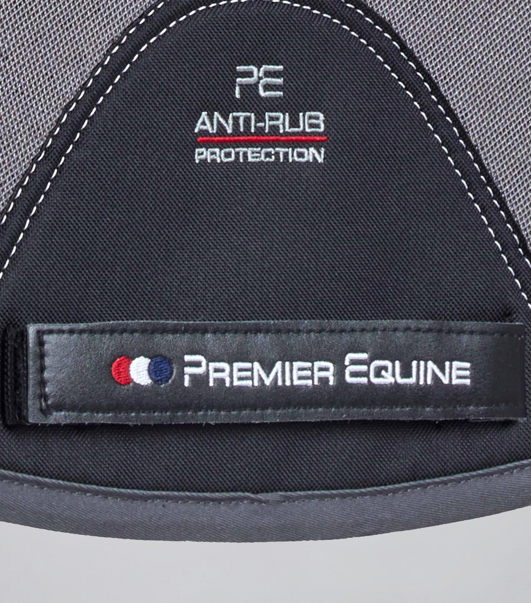 Premier Equine Airtechnology Shockproof Merino Wool GP/Jump Square Saddle Pad - Anti-Rub Protection