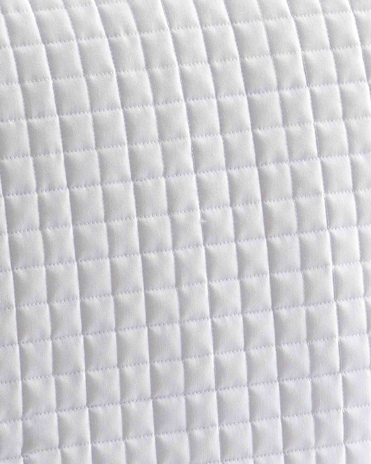 White Quilted Dressage Square Saddle Pad - Premium Equestrian Horse Equipment