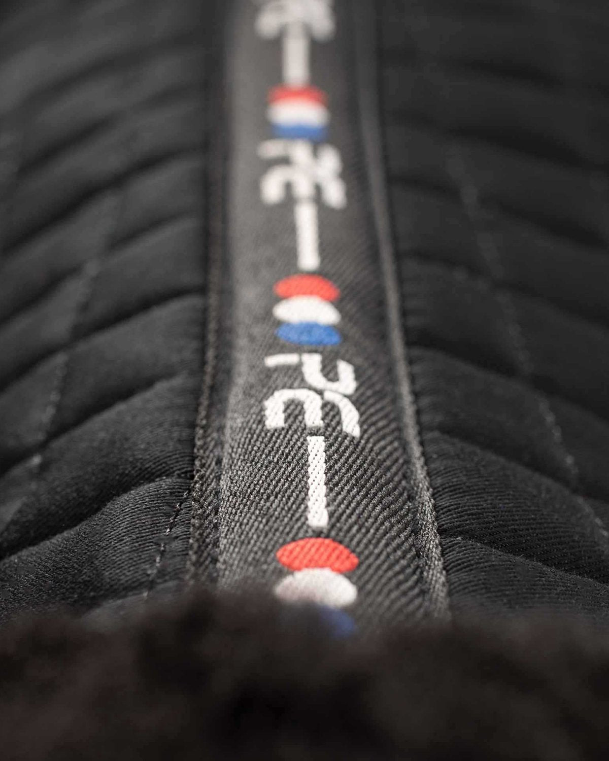Premier Equine Pony Saddle Pad - Black Merino Wool Detail. Equestrian close up. Great for comfort and fit for your pony. #equestrian