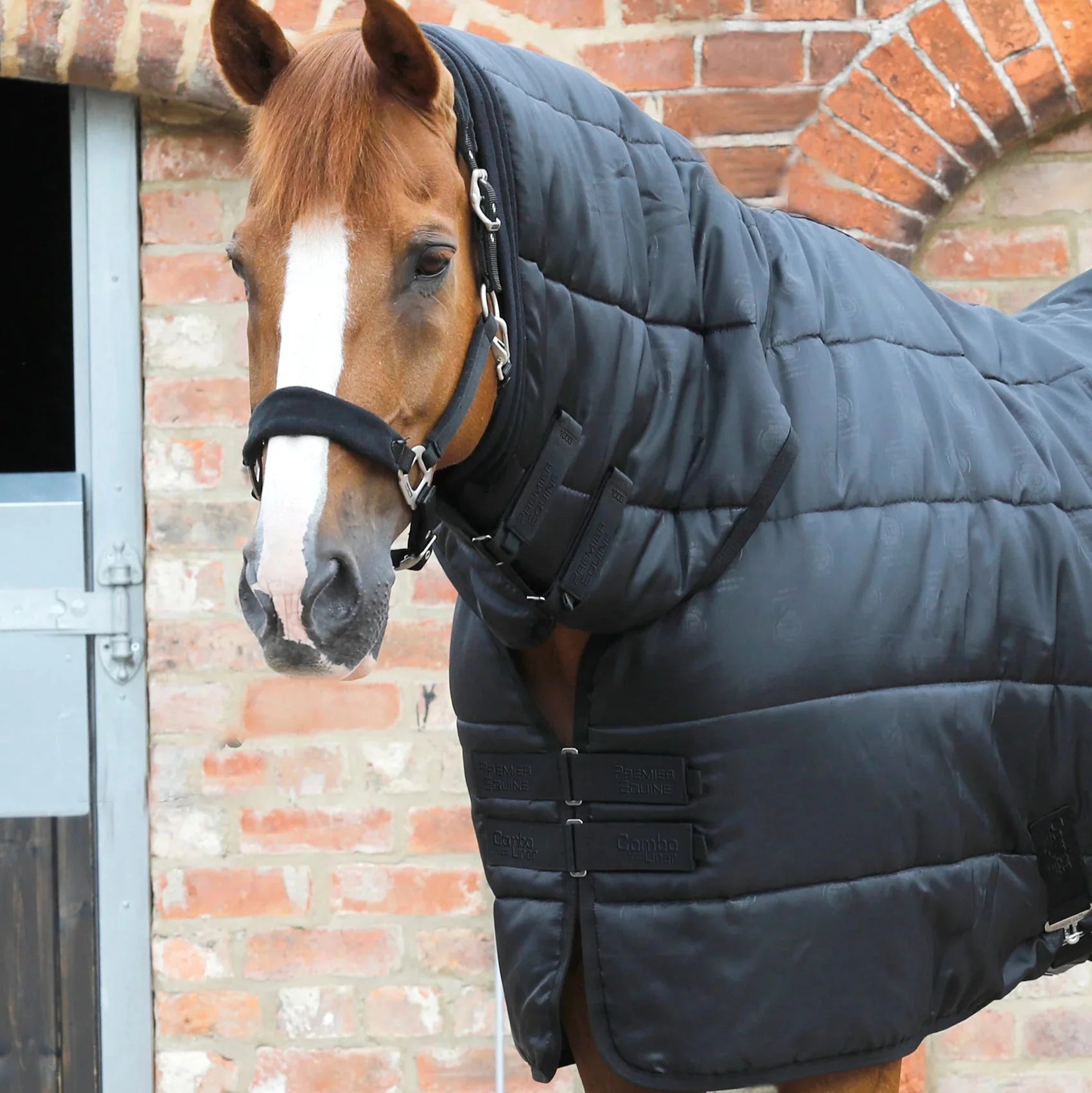 PREMIER EQUINE 100G COMBO HORSE RUG LINER BLACK - Horse Rug Liner for Comfort & Warmth