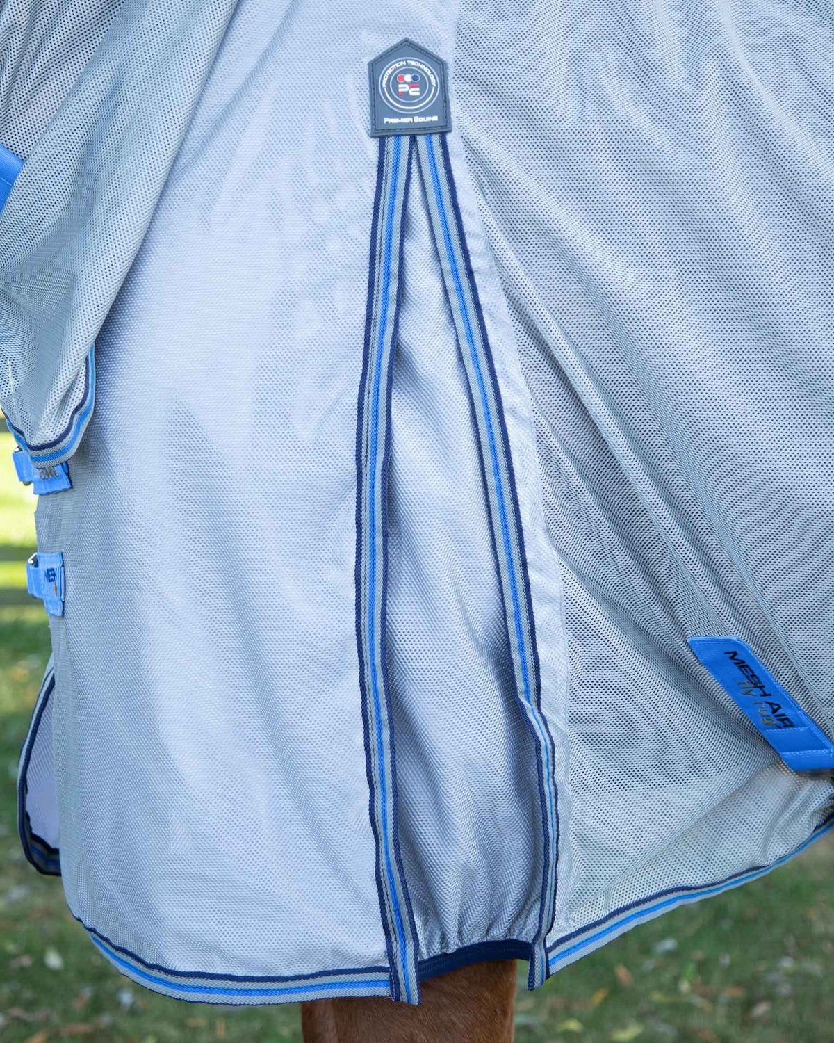 Premier Equine Combo Mesh Air Fly Rug with Surcingles Blue