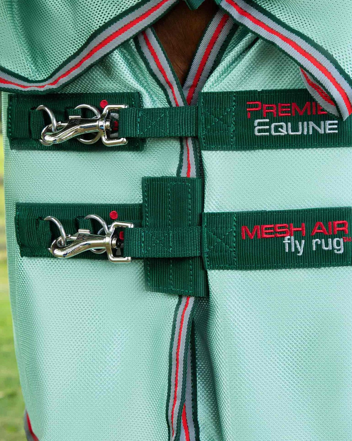 Premier Equine Combo Mesh Air Fly Rug with Surcingles Mint Green