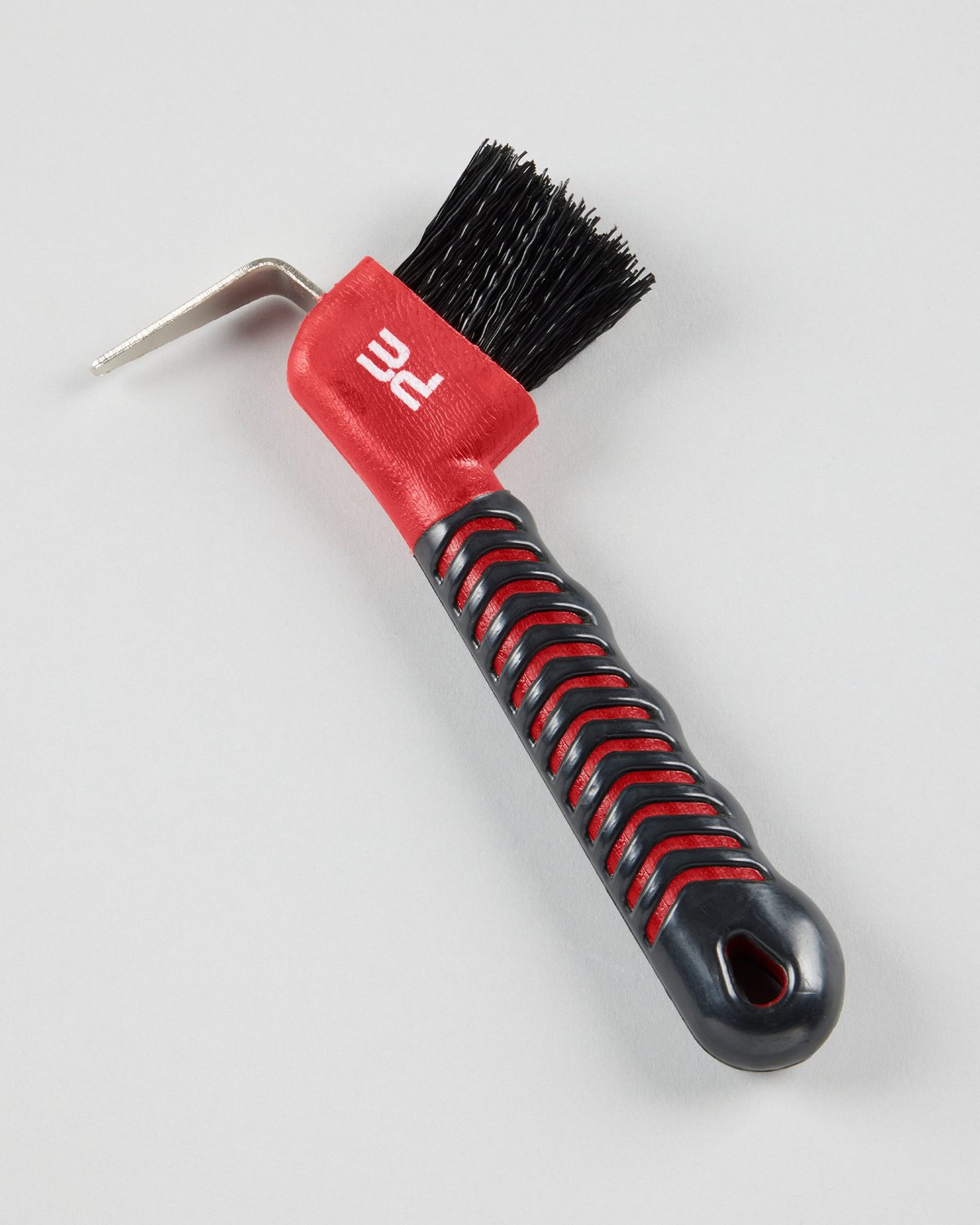 Premier Equine Comfort Grip Hoof Pick: Black and Red Horse Hoof Cleaning Tool - Hoof Care location-109746323830-instock…
