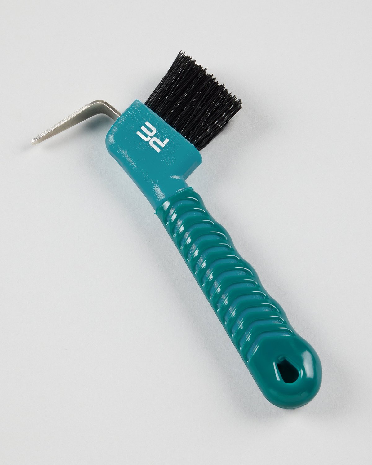 Premier Equine Comfort Grip Hoof Pick - Med Blue & Peacock - Horse Grooming Tool - Hoof Care…