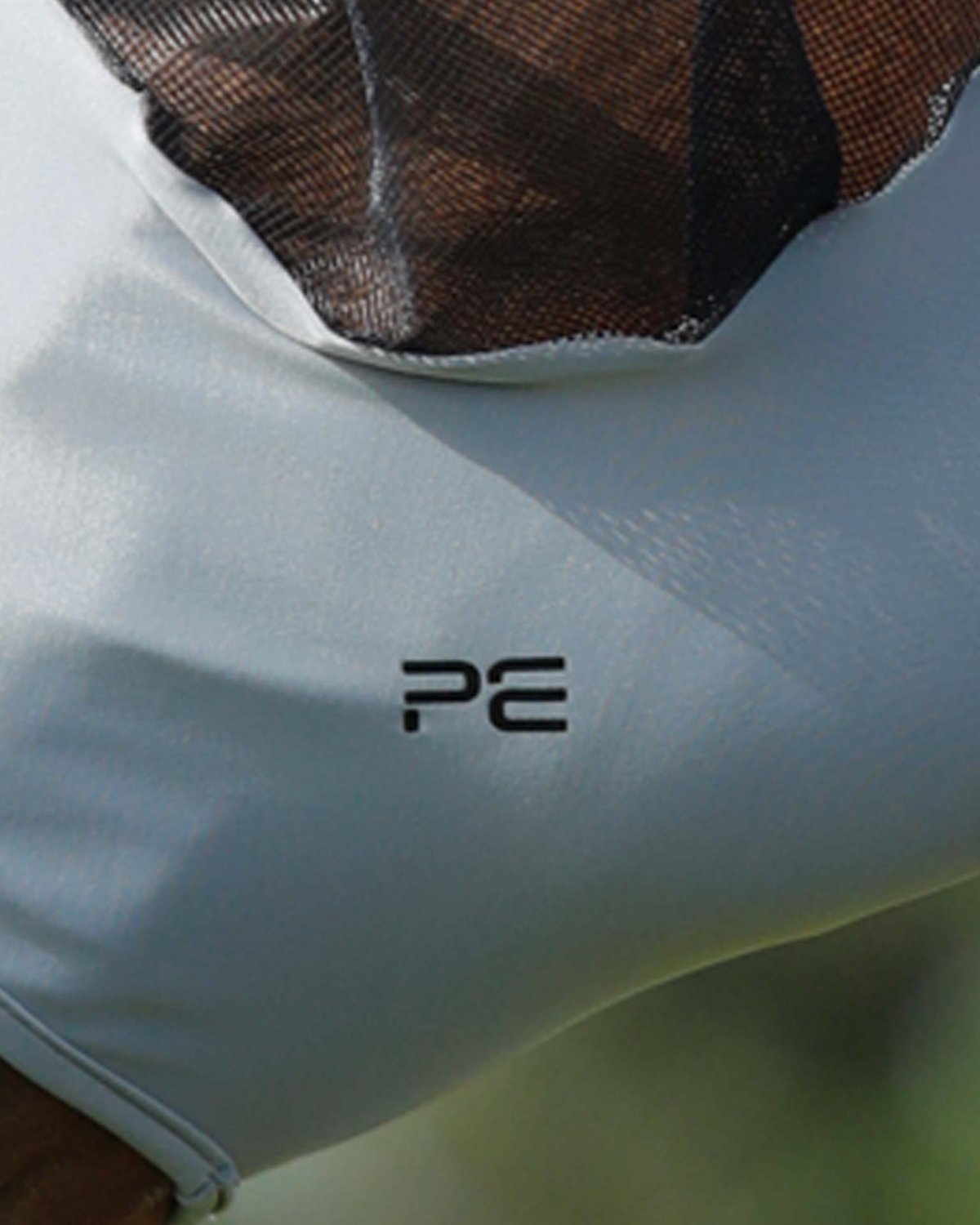 Premier Equine Comfort Tech Lycra Fly Mask Grey