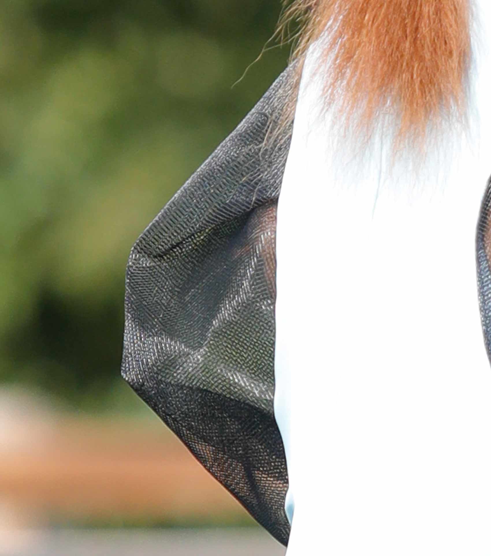 Premier Equine Comfort Tech Lycra Fly Mask Xtra Blue