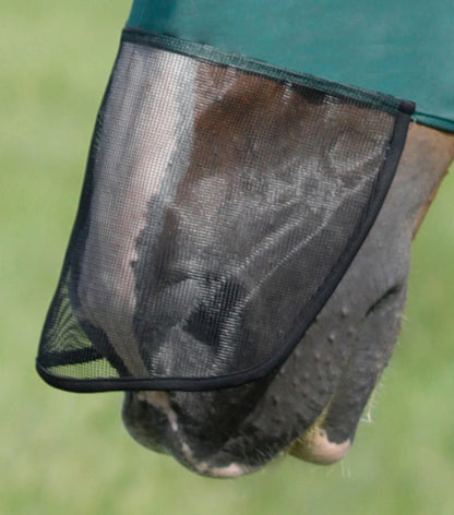 Premier Equine Comfort Tech Lycra Fly Mask Xtra Green