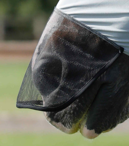 Premier Equine Comfort Tech Lycra Fly Mask Xtra Grey