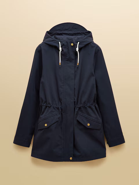 Joules Portwell French Navy Waterproof Raincoat
