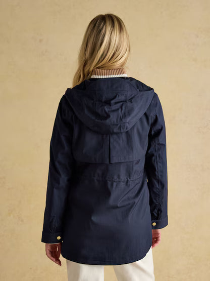 Joules Portwell French Navy Waterproof Raincoat