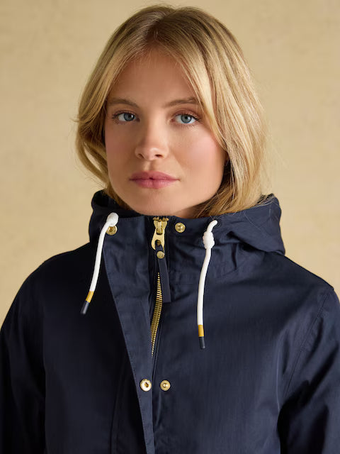 Joules Portwell French Navy Waterproof Raincoat