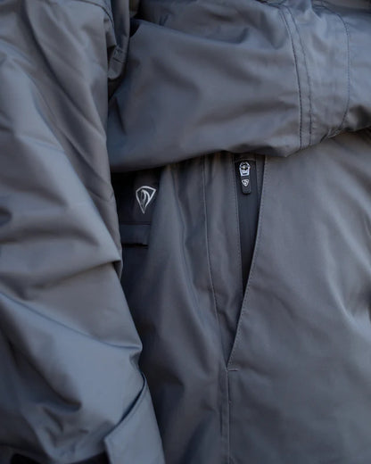 EQUIDRY Waterproof Trousers Fleece Lined Women's Grey