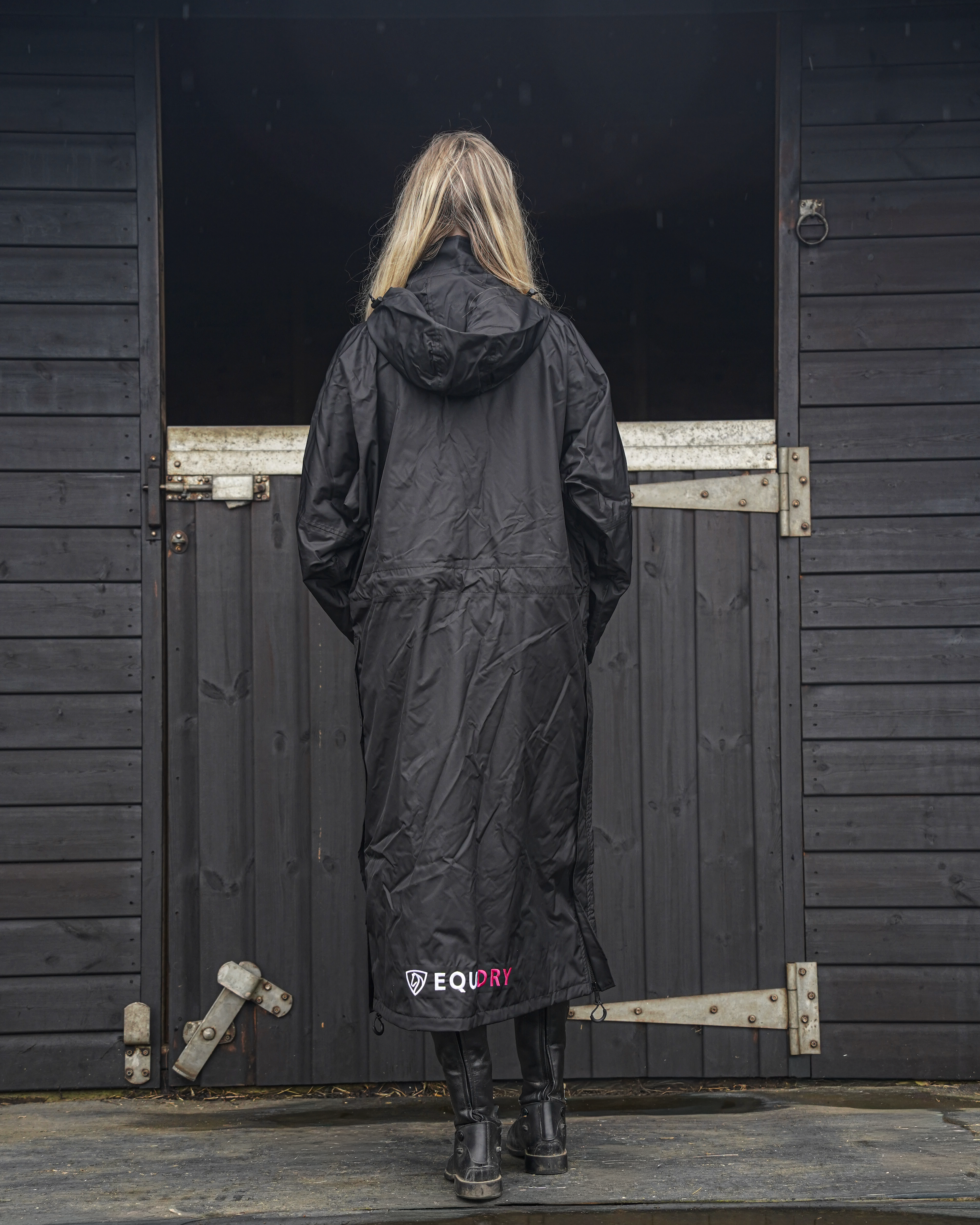 EQUIDRY Evolution Women's Mesh Lined Black/Peacock Pink