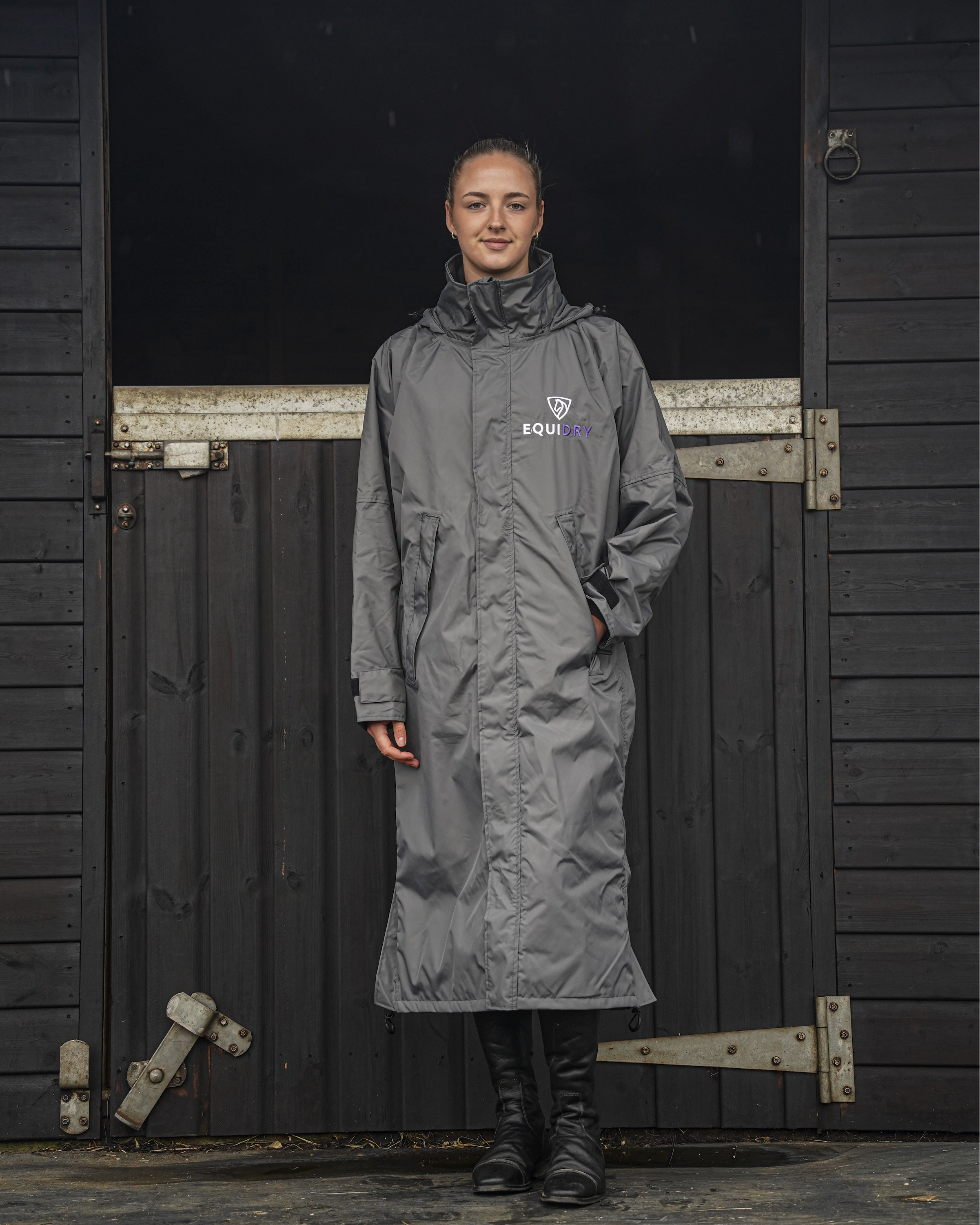 EQUIDRY Evolution Women's Mesh Lined Grey/Lilac