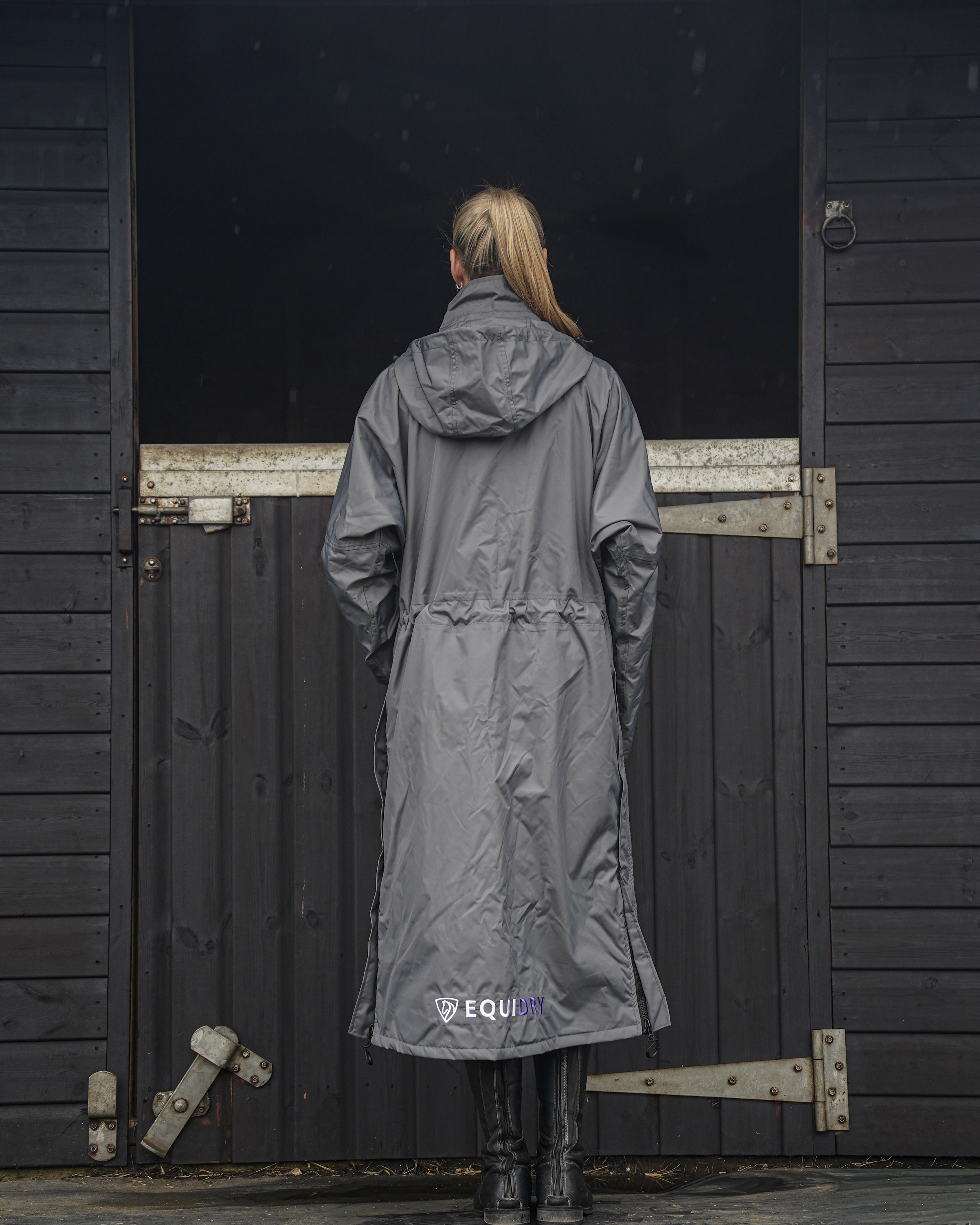 EQUIDRY Evolution Women's Mesh Lined Grey/Lilac