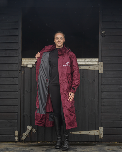 EQUIDRY Evolution Women's Mesh Lined Plum/Grey