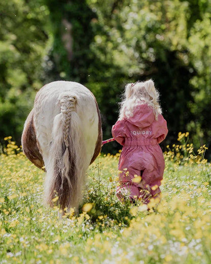 EQUIDRY Children's All-In-One Jumpsuit Dusky Pink