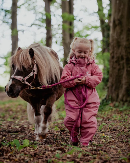 EQUIDRY Children's All-In-One Jumpsuit Dusky Pink