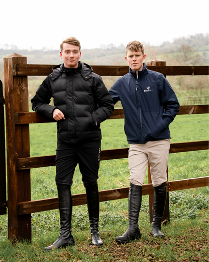 Equidry Men's Beige Waterproof Riding Breeches | Equestrian Performance Gear