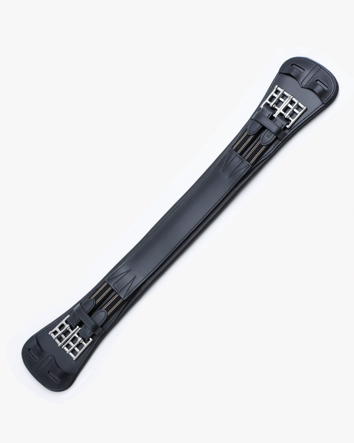 Premier Equine Davoli Leather Girth Black