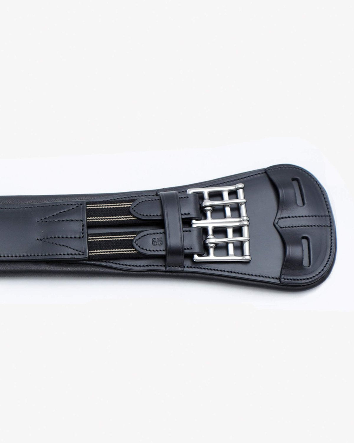 Premier Equine Davoli Leather Girth Black