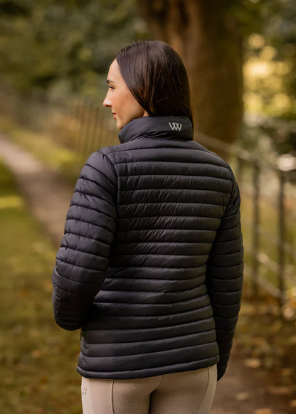 Woof Wear Heated Jacket Black - Women's Equestrian Outdoor Riding Jacket