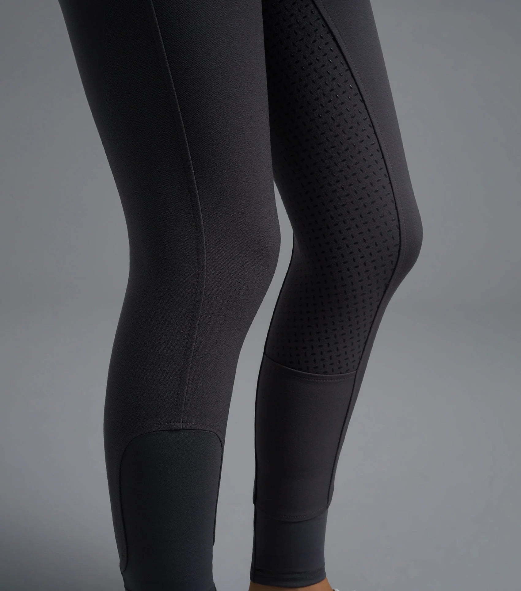 Anthracite Riding Breeches, Full Seat Gel, Equestrian Apparel, Ladies' Fit