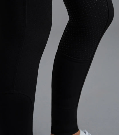 Premier Equine Black Riding Breeches: Full Seat Gel Grip, Equestrian Apparel
