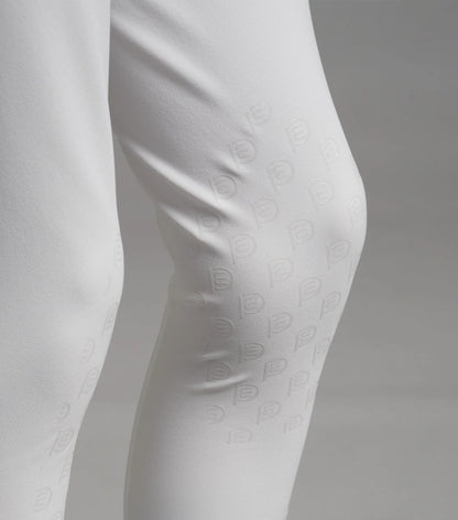 Premier Equine Derby Boys White Competition Riding Breeches - Equestrian Apparel