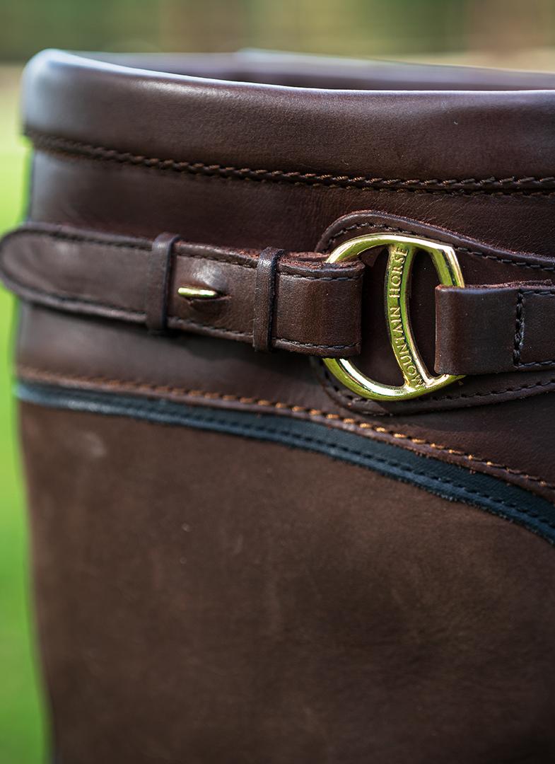 Mountain Horse Devonshire Waterproof Country Boot Brown Leather: Equestrian Winter Boot by Equiflair Saddlery