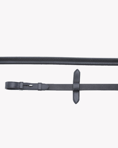 Premier Equine Diego Rubber Reins Black