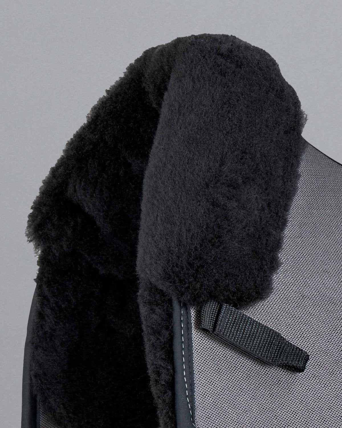 Premier Equine Dressage Saddle Pad - Black Wool, Air Technology, Shockproof. Close Contact Comfort & Protection