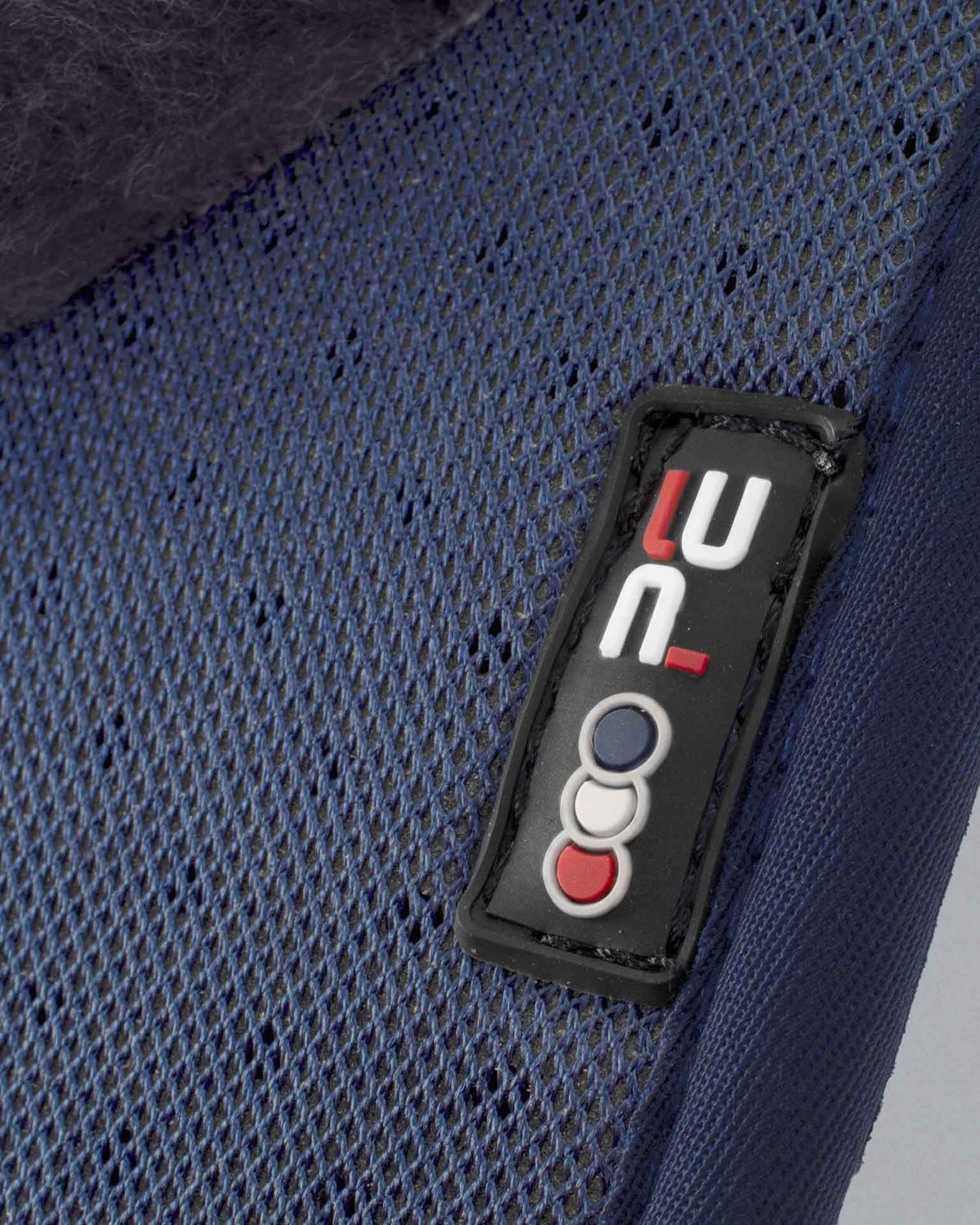 Premier Equine Dressage Saddle Pad - Close Contact Airtechnology Shockproof Wool, Navy/Grey - Equiflair