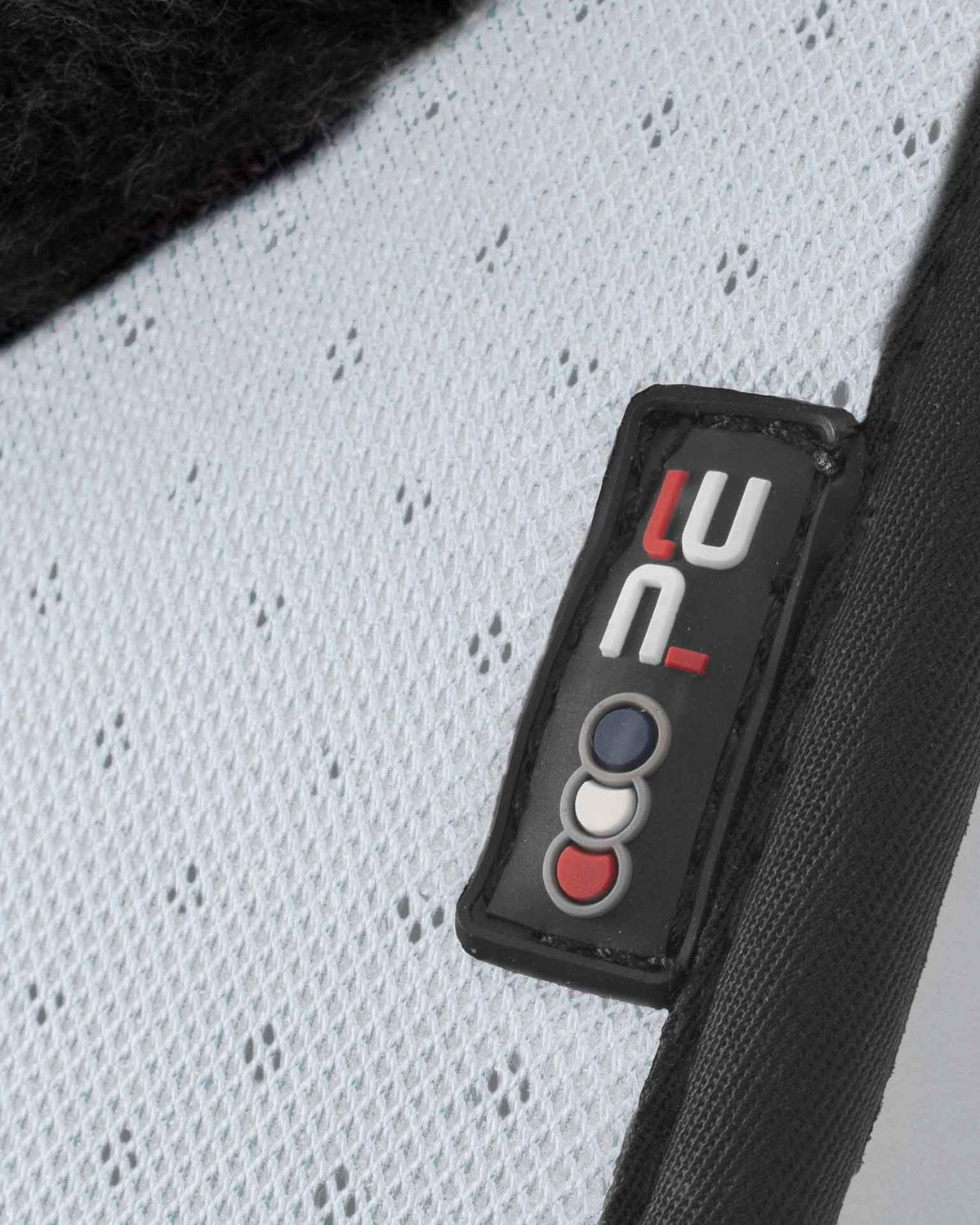PREMIER EQUINE Dressage Saddle Pad: Shockproof Airtechnology with Merino Wool, Black & White